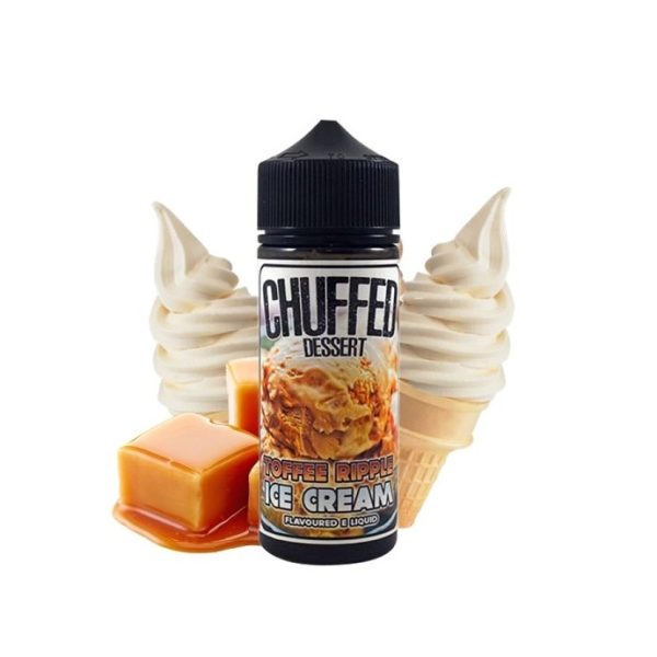 Dessert Chuffed - Toffee Ripple Ice Cream 100ml 0MG